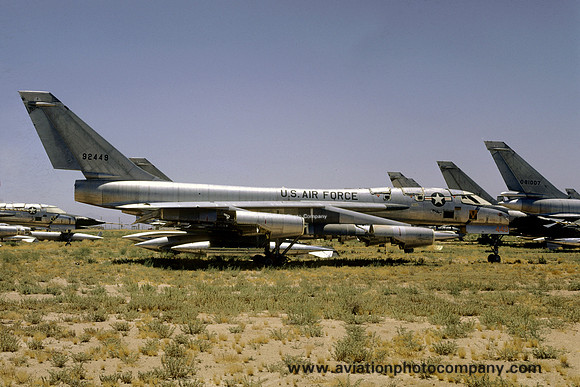 USAF Convair B-58A Hustler 59-2449 at MASDC Davis Monthan