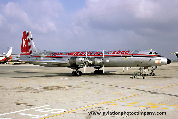 Trans Meridian Air Cargo Canadair CL-44 G-ATZI (1970)