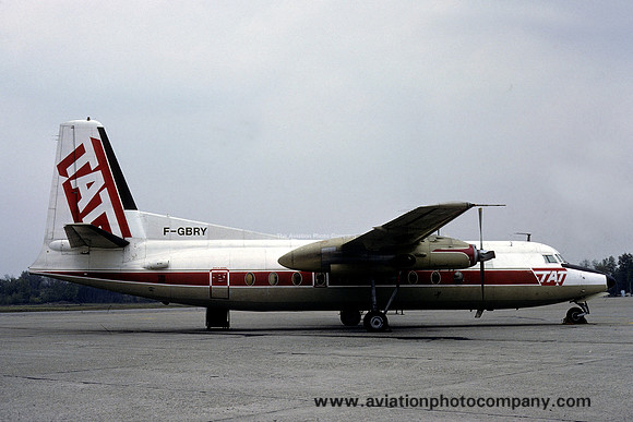 TAT Fokker F-27 F-GBRY (1980)