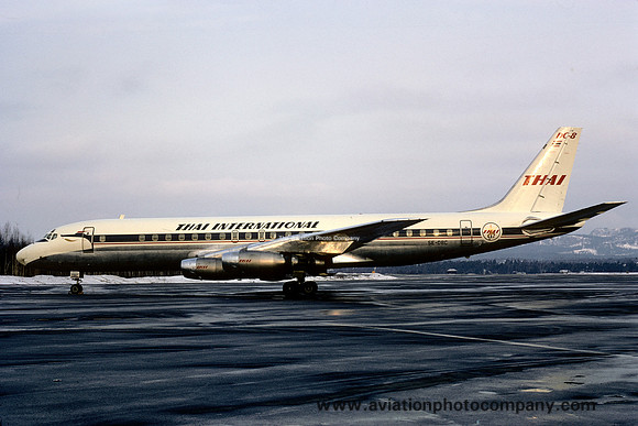 Thai International Douglas DC-8 SE-DBS (1970)