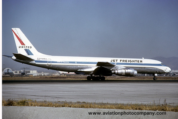 United Airlines Jet Freighter Douglas DC-8 N8048U (1971)