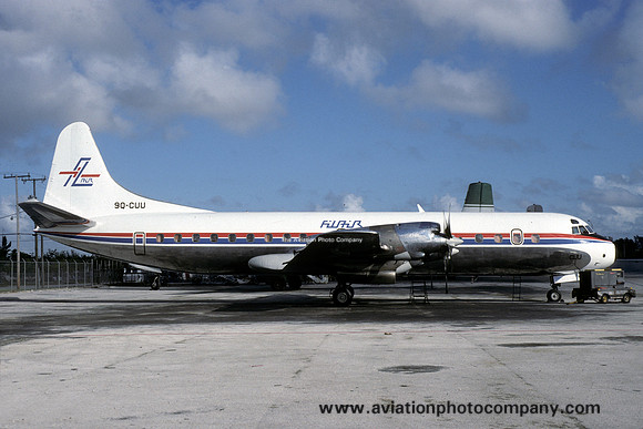 Filair Lockheed Electra 9Q-CUU (1993)