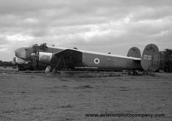 RAF 240 Squadron Avro Shackleton MR.1 WB823 at RAF Aldergrove (1961)