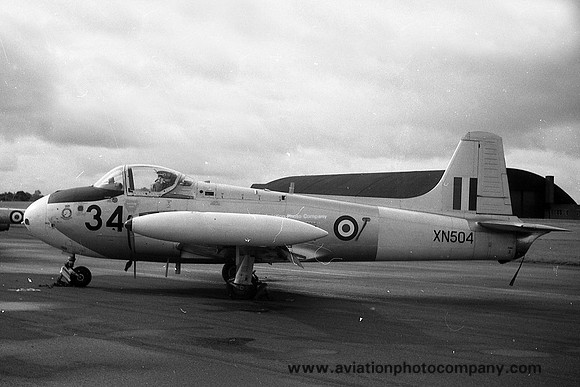 RAF Hunting Jet Provost T.3 XN504 (1960)