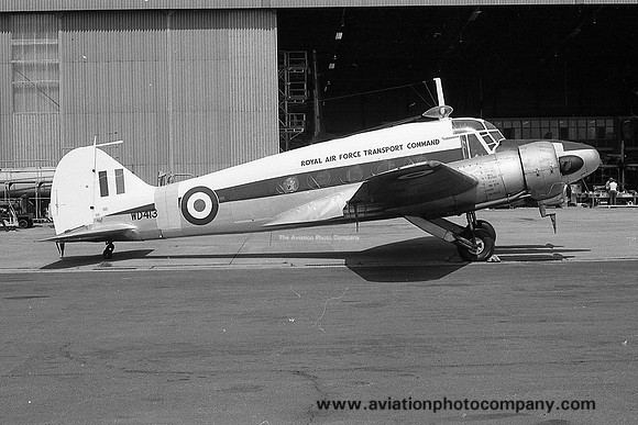 RAF Transport Command Avro Anson T.21 WD413 (1978)