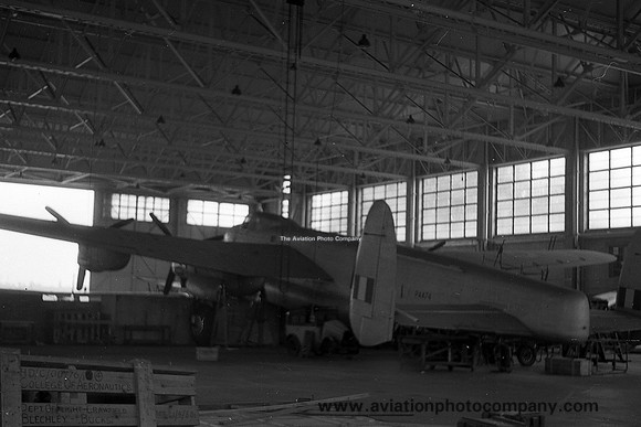RAF Avro Lancaster PA474 at Cranfield (1961)