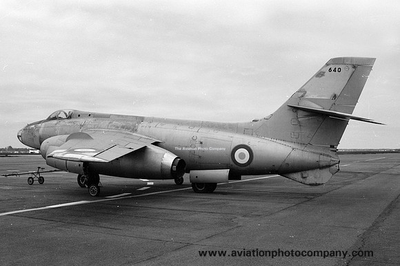 French Air Force Sud Vautour 2B 640 at the Toulouse Museum (1989)