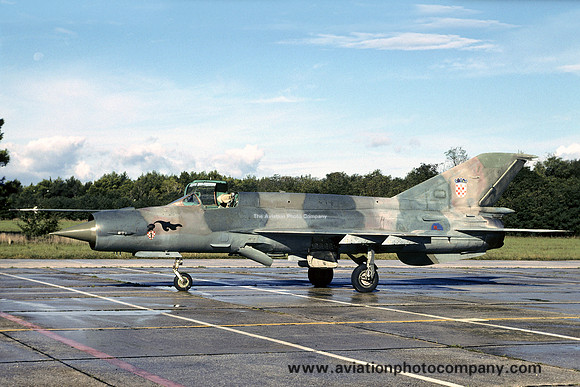 Croatian Air Force 12 ELZ Mikoyan MiG-21bis 122 (2002)