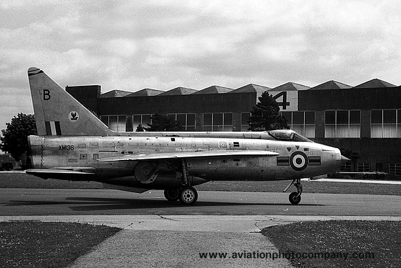 RAF Wattisham TFF English Electric Lightning F.1 XM136/B