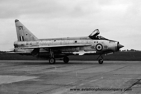 RAF 226 OCU 65 Squadron English Electric Lightning F.1A XM171