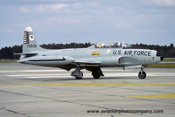 USAF ADWC Lockheed T-33A 57-0608 (1982)