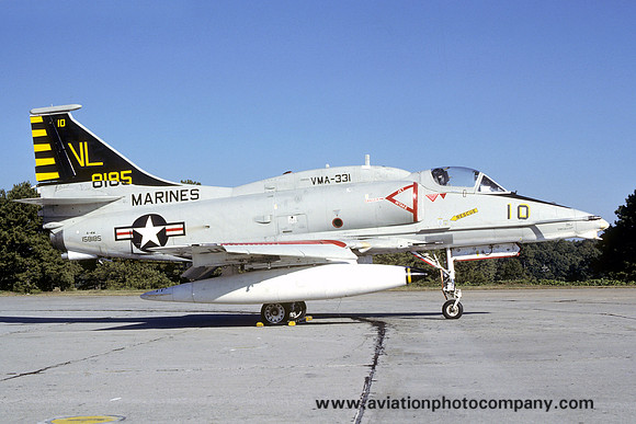 US Marine Corps VMA-331 Douglas A-4M 158185/VL-10 (1978)