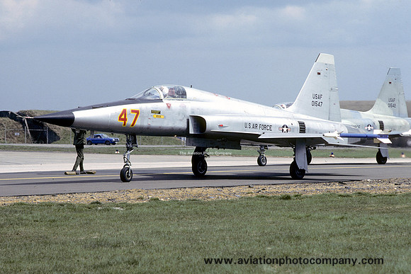 USAF 10 TRW 527 TFTAS Northrop F-5E 74-1547 (1979)