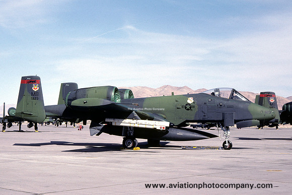 USAF 354 TFW 353 TFS Fairchild A-10A 78-0623/MB (1981)