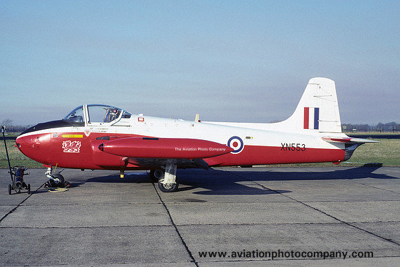 RAF St Athan MU Hunting Jet Provost T.3A XN553 (1988)