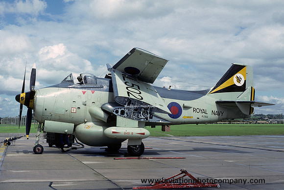 Royal Navy 849 Squadron Fairey Gannet AEW.3 XL502 (1988)