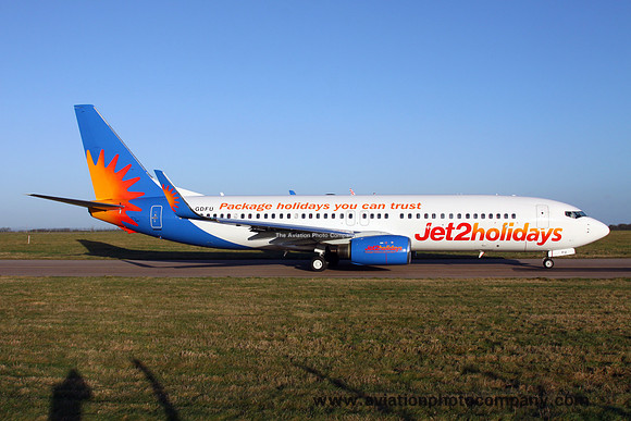 Jet2 Holidays Boeing 737-800 G-GDFU at East Midlands (2015)