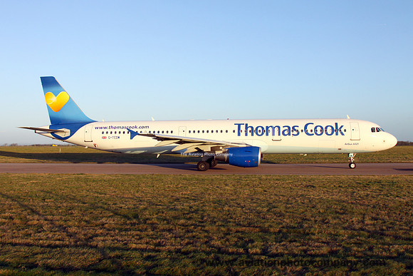 Thomas Cook Airbus A321-200 G-TCDW at East Midlands (2015)