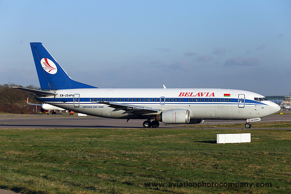 Belavia Boeing 737-300 EW-254PA at London Gatwick (2014)