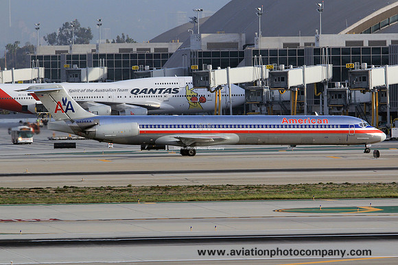American Airlines McDonnell Douglas MD-83 N434AA at Los Angeles IAP (2014)