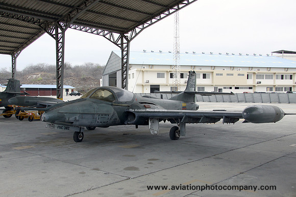 Ecuadorian Air Force Cessna A-37B FAE382 stored at Manta (2014)