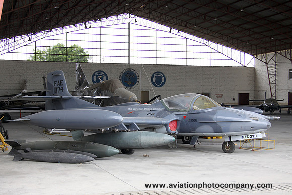 Ecuadorian Air Force Cessna A-37B FAE374 stored at Manta (2014)