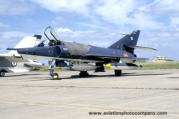 French Navy 16F Dassault Etendard 4P 103 (1973)