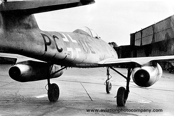 German Air Force Messerschmitt Me262V5 PC+UE