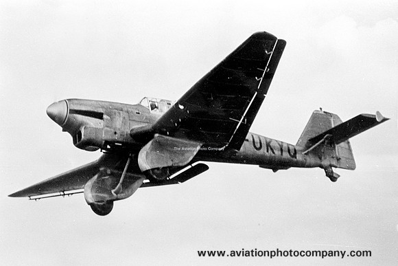 Junkers Ju87V-3 D-UKYQ