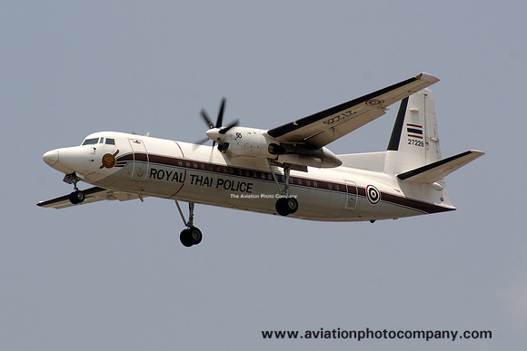 Royal Thai Police Fokker F-27 27228 at Don Muang (2011)