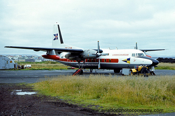 Icelandic Coast Guard Fokker F-27 TF-SYR (1976)