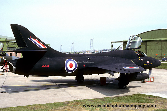 RAF Hawker Hunter T.7 WV318 (1991)