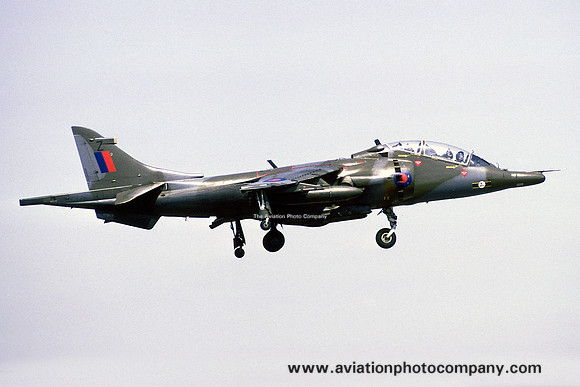 RAF 3 Squadron Hawker Siddeley Harrier T.4 XW271/Z (1988)