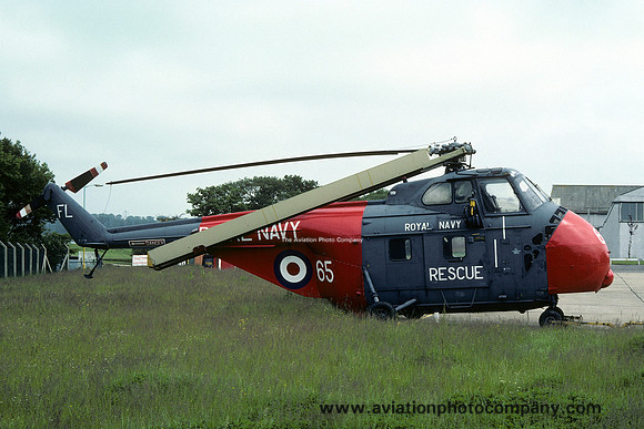 Royal Navy Westland Whirlwind HAS.7 XN311 at Fleetlands (1981)