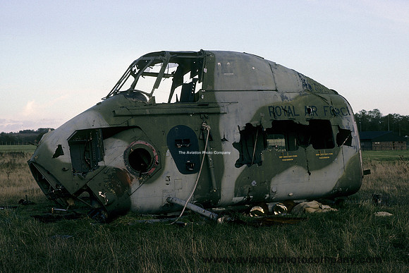 RAF Westland Wessex HC.2 XT677 at RAF Brize Norton (1987)
