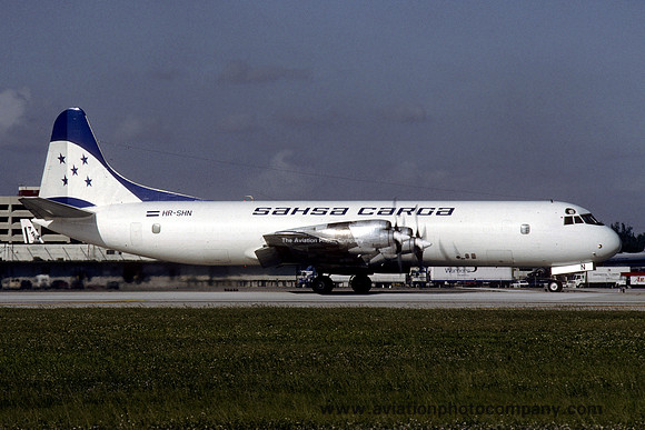 SAHSA Cargo Lockheed Electra HR-SHN (1993)