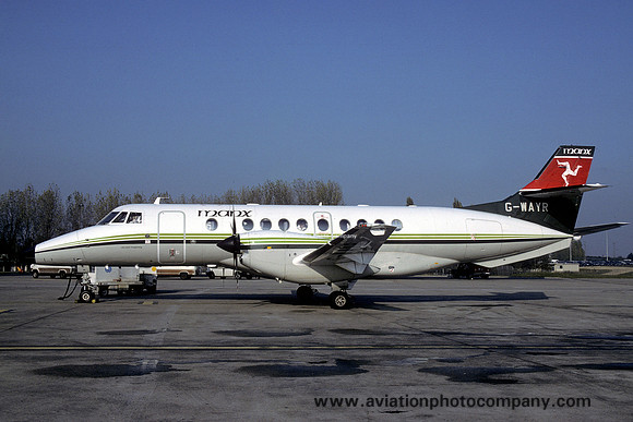 Manx Airlines Handley Page Jetstream 41 G-WAYR (1993)