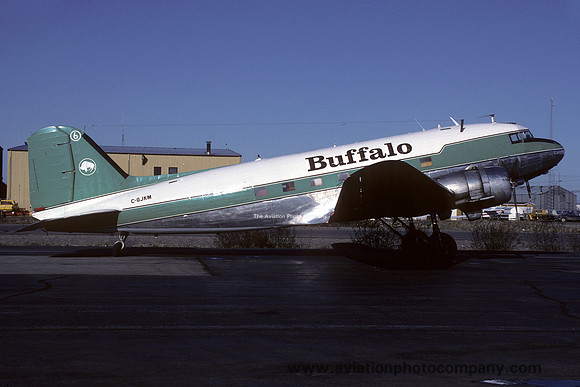 Buffalo Airways Douglas DC-3 Dakota C-GJKM (1993)