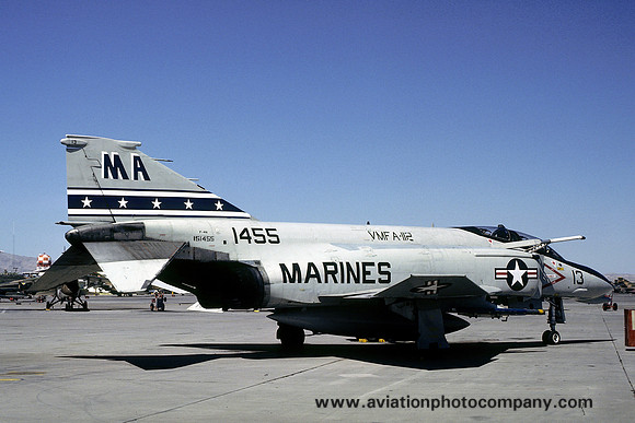 USMC VMFA-112 McDonnell F-4N Phantom 151455/MA-13 (1979)