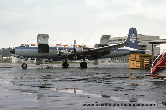 Tampa Colombia Dougals DC-6 HK1278 (1978)