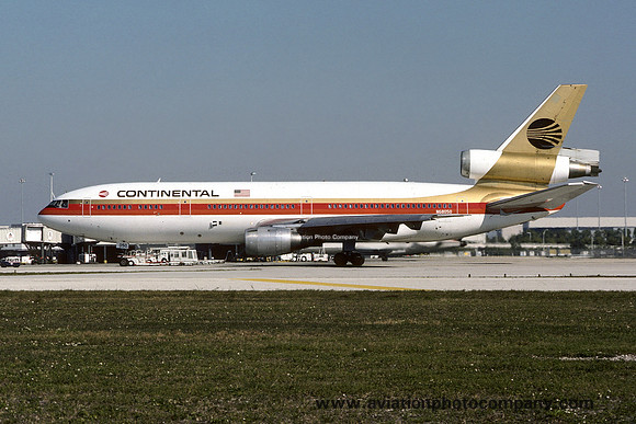 Continental Airlines Douglas DC-10-10 N68050 (1978)