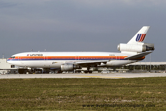 United Airlines Douglas DC-10-10 N1833U (1978)
