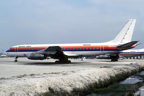 Bahamas World Douglas DC-8-21 N8033U (1978)