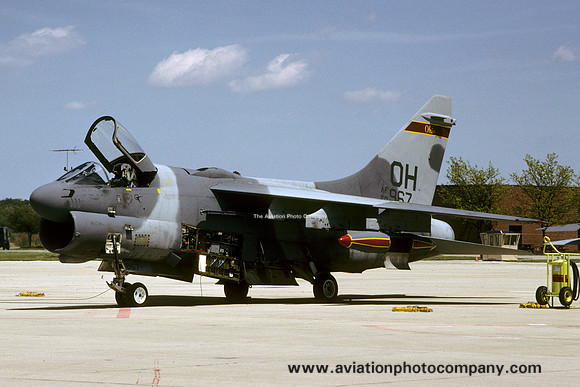 USAF Ohio ANG 162 TFS LTV A-7D Corsair 70-0967/OH (1991)