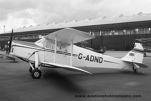 British Civil De Havilland DH87B Hornet Moth G-ADND (1982)