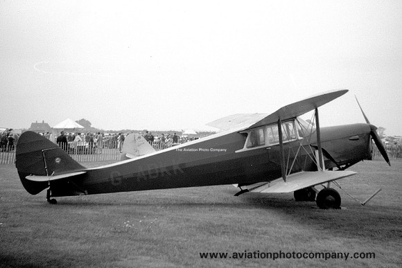 British Civil De Havilland DH87B Hornet Moth G-ADKK (1959)