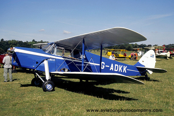 British Civil De Havilland DH87B Hornet Moth G-ADKK (2005)