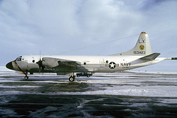 US Navy VP-90 Lockheed P-3B Orion 153423/LX (1984)
