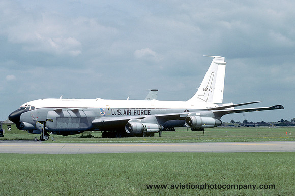USAF 55 SRW Boeing RC-135U 64-14849 (1984)