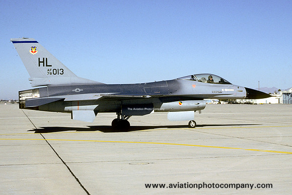 USAF 388 TFW 16 TFS General Dynamics F-16A 78-0013/HL (1980)